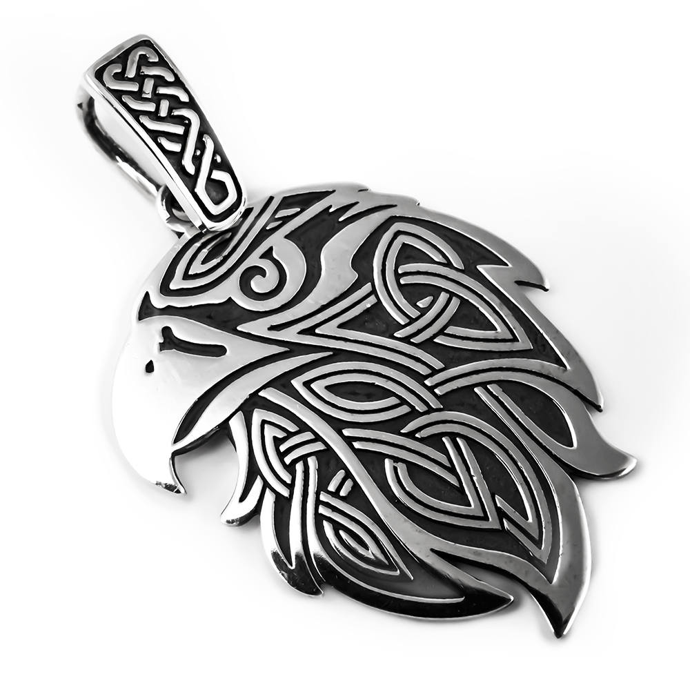Кулон срібний "Кельтський орел"